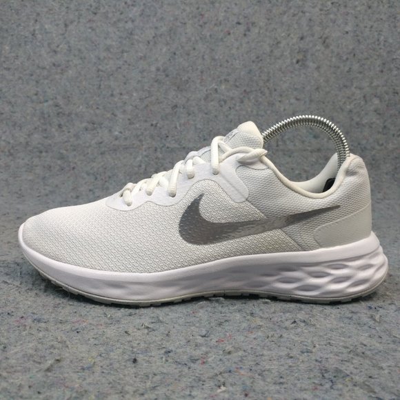 Nike Shoes - Nike Revolution 6 Next Nature Womens Running Shoes Size 9 Sneakers White Silver